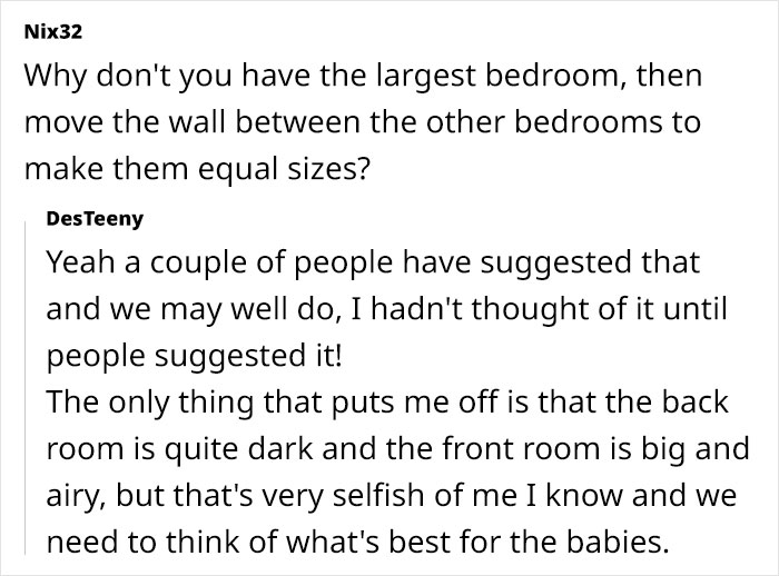 Netizens Call Out Friend For Telling Woman That Her 2 Kids Sharing A Room Shows Poverty Netizens Call Out Friend For Telling Woman That Her 2 Kids Sharing A Room Shows Poverty