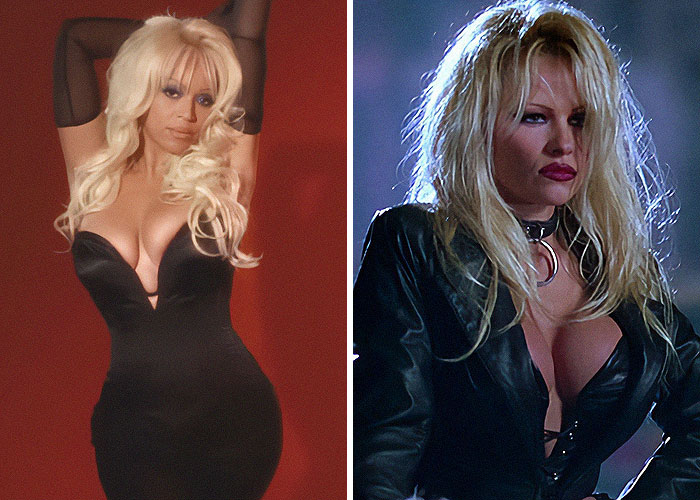 Pamela Anderson Reacts to Beyonc&eacute;'s Halloween Tribute as 'Barb Wire': "Don't Call Me Bey"