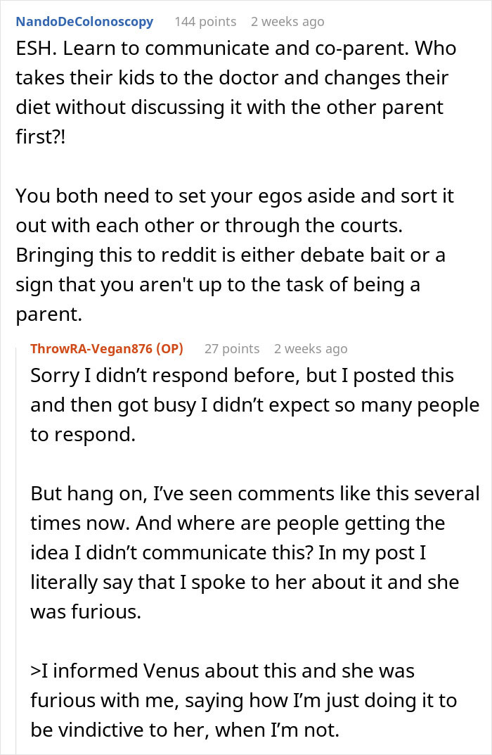 Dad Adds Meat To Vegan Kids’ Diets On Doctor’s Advice, Sparks Custody Battle With Furious Ex