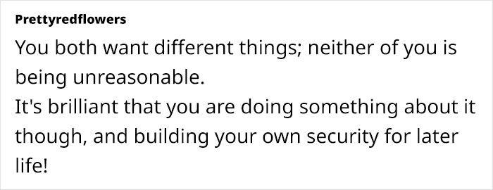 Text exchange about relationship commitment and personal growth. Text exchange about relationship commitment and personal growth.