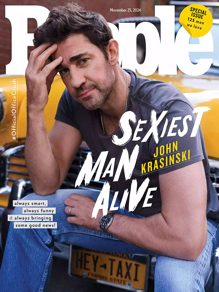 The Office&rsquo;s John Krasinski Crowned People&rsquo;s 2024 Sexiest Man Alive