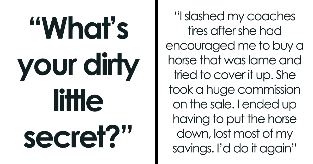 30 Folks Disclose Their “Dirty” Personal Secrets Online That Should