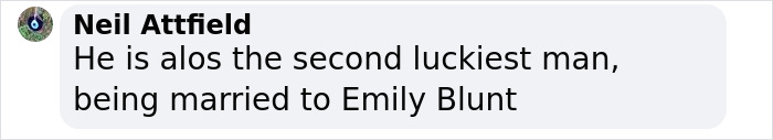 John Krasinski Reveals Wife Emily Blunt's Hilarious Reaction To Being Named ‘Sexiest Man Alive’ John Krasinski Reveals Wife Emily Blunt's Hilarious Reaction To Being Named ‘Sexiest Man Alive’