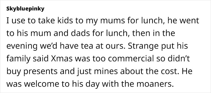 Woman Despises Idea Of Spending Another Xmas With Husband’s Toxic Family, Hubby Says Stay Home Woman Despises Idea Of Spending Another Xmas With Husband’s Toxic Family, Hubby Says Stay Home