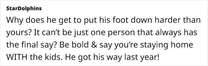 Woman Despises Idea Of Spending Another Xmas With Husband’s Toxic Family, Hubby Says Stay Home Woman Despises Idea Of Spending Another Xmas With Husband’s Toxic Family, Hubby Says Stay Home