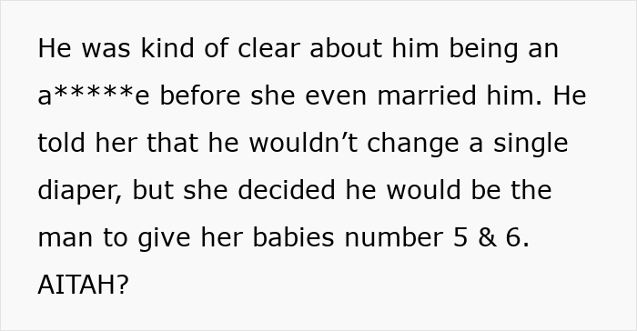 SIL Expects Child-Free Woman To Help Her Out With 6 Kids: "Every Time I Would Say No"