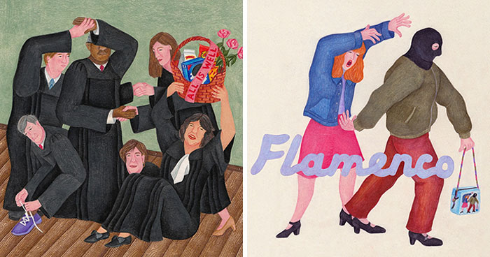 Illustrator Explores The Absurdity Of Modern Life With Clever And Funny Artworks (34 Pics)