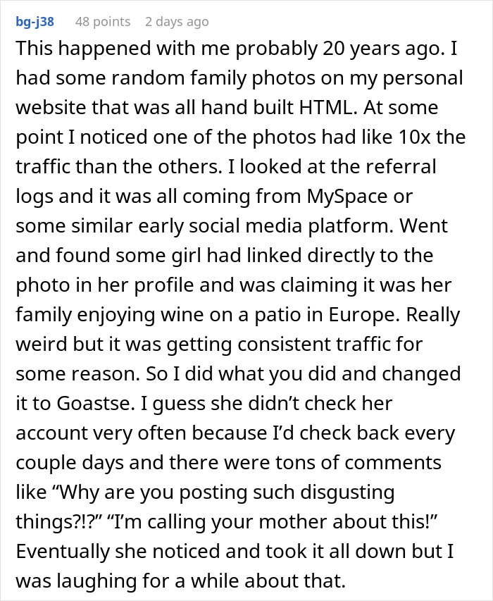 &ldquo;Enjoy The New Pics&rdquo;: Man Tweaks His Website To Make Content Thief Regret Stealing