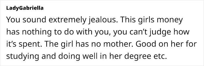 22YO Lives A Comfortable Life, Her Stepmom Is So Grossed Out She Might Leave Her Partner