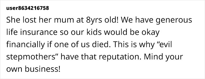 22YO Lives A Comfortable Life, Her Stepmom Is So Grossed Out She Might Leave Her Partner