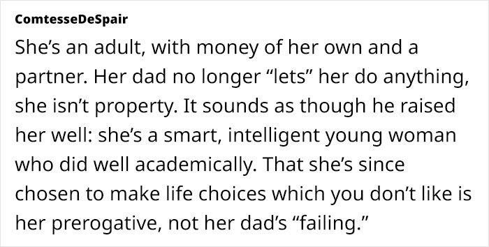 22YO Lives A Comfortable Life, Her Stepmom Is So Grossed Out She Might Leave Her Partner