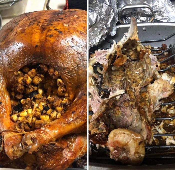 I Hope You All Enjoy Your Left Over Turkey, Because We Won't Get To. It Only Took A Total Of 12 Hours To Brine, Prep And Smoke