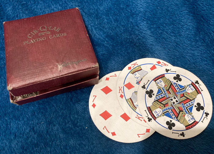 This Circular Playing Card Deck From 1929
