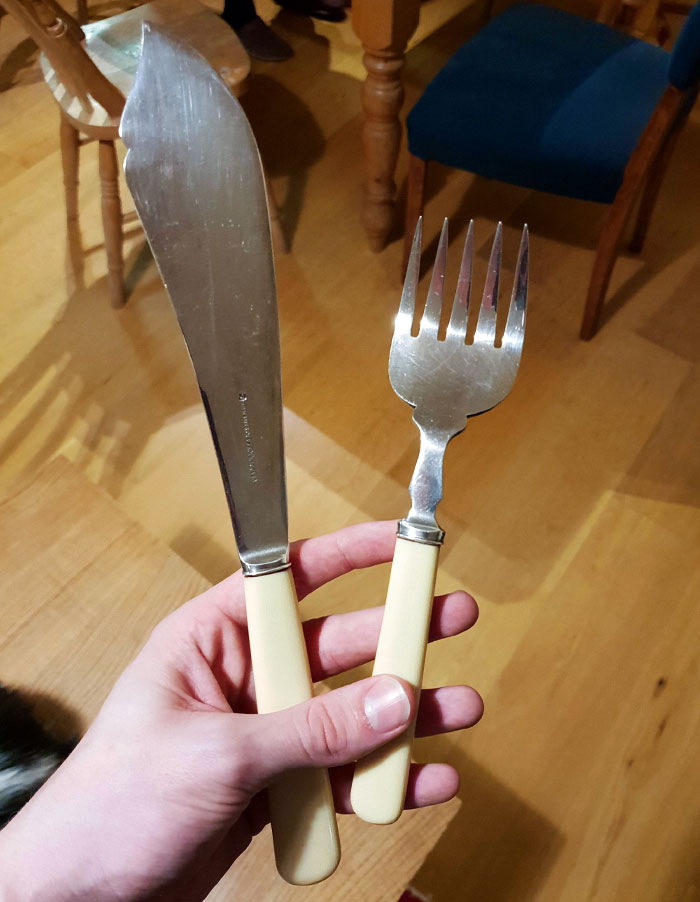 This Fish Carving Cutlery From 1930