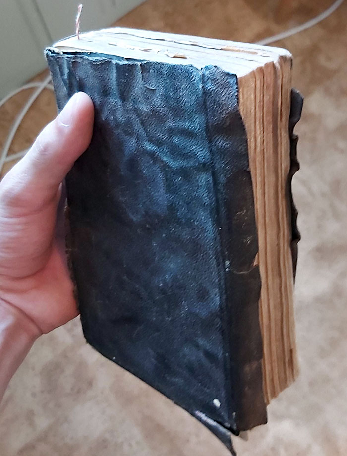 I Found A Book That Is Over 200 Years Old