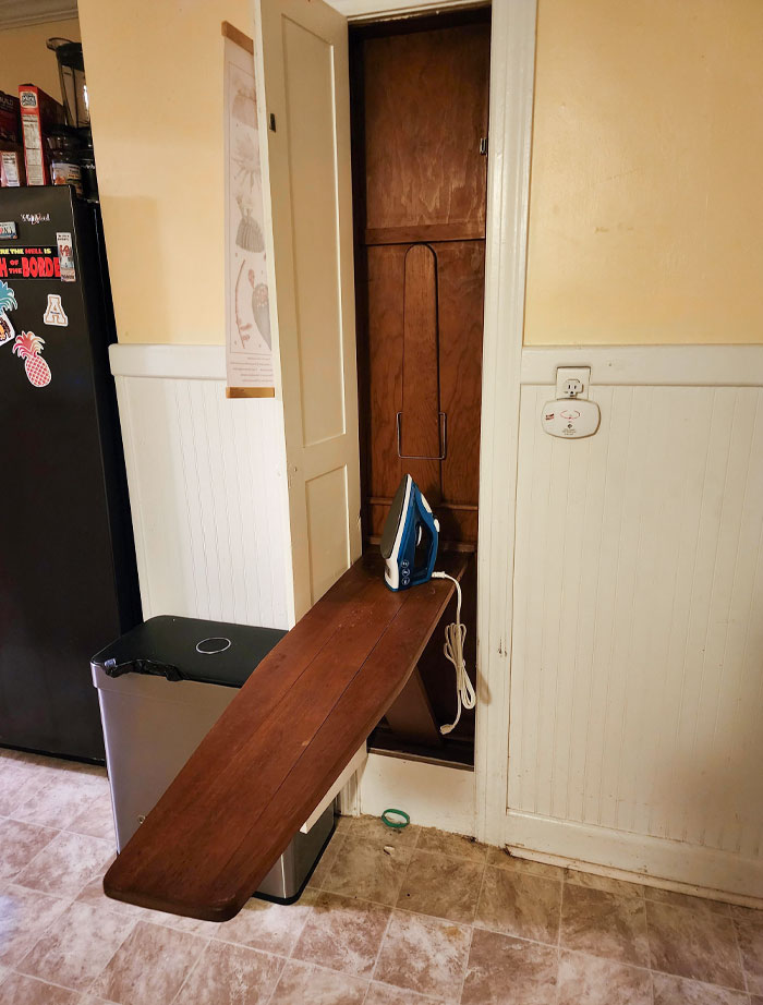 My Kitchen Has A Built In Ironing Board