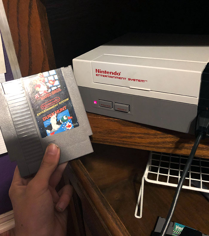 My Grandma Still Has A Working Nintendo Along With A Few Games