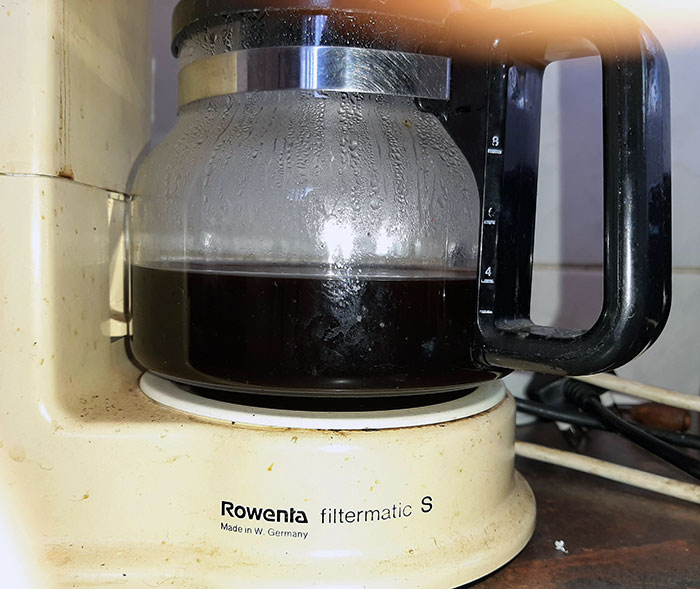 My Coffee Maker Is So Old That It Was Made In West Germany