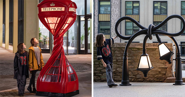Urban Surrealism Featuring Mind-Bending Buildings By British Sculptor Alex Chinneck (21 New Pics)