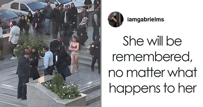 “I’m Horrified”: Student’s Violent Arrest For Publicly Stripping To Protest Hijab Law Goes Viral