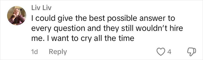 &ldquo;I Shared Things They Wouldn&rsquo;t Have&rdquo;: Gen-Zer Left In Tears After Being Rejected For Job