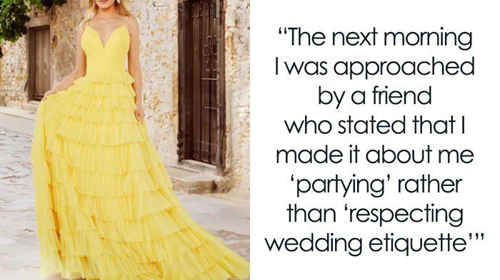 “Incredibly Embarrassed”: Woman’s Dress Changes Color At The Wedding, Is Told To Get Out