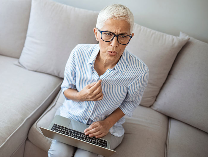 Video Of Steam Rising From Woman's Head Due To Menopause Sparks Empathy And Confusion