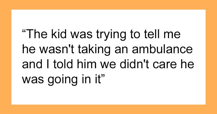 Boss Furious After Bleeding Employee Is Taken To Hospital By Ambulance