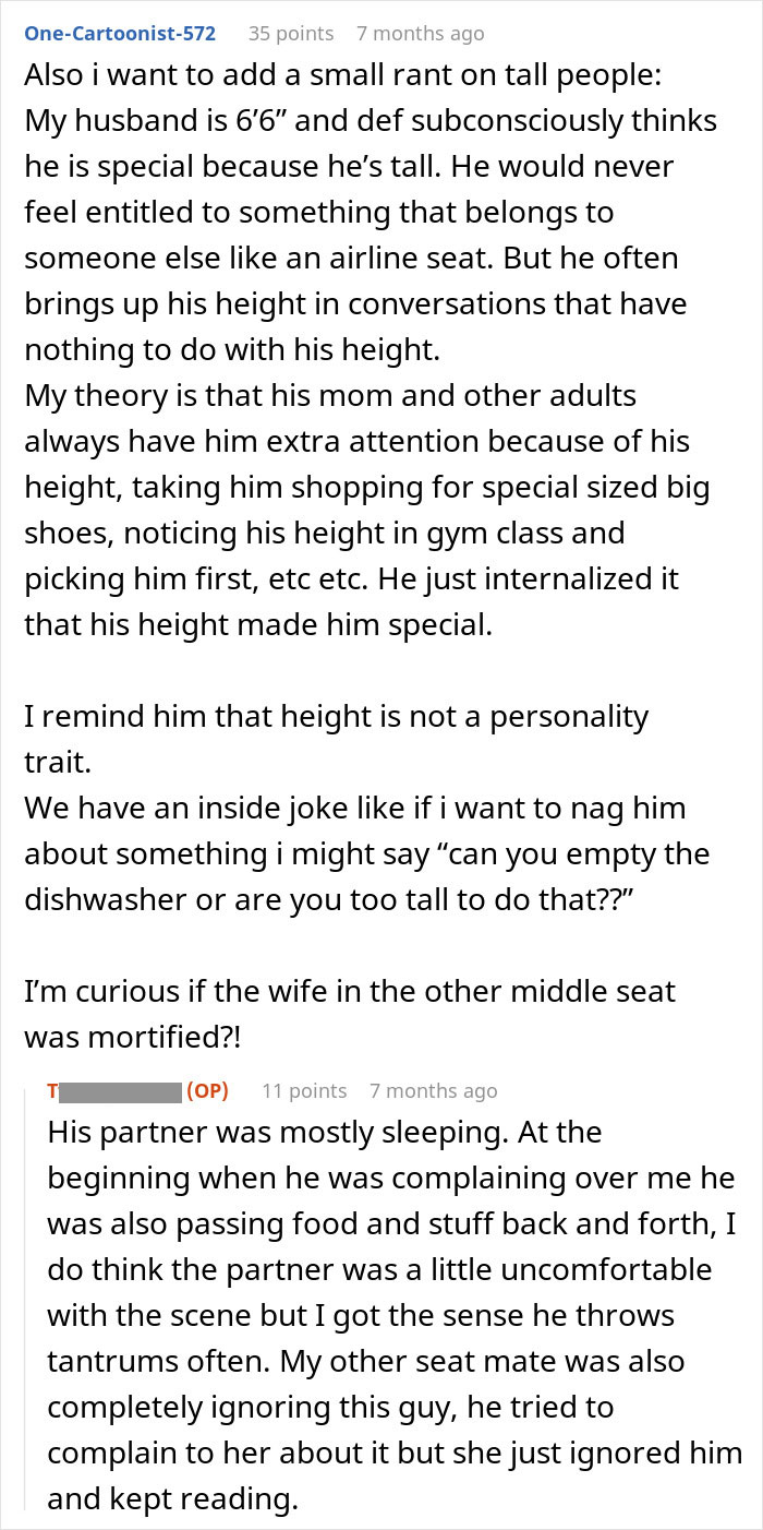 Woman Refuses To Swap Seats, Man Makes It His Mission To Let Everyone Know How Upset He Is