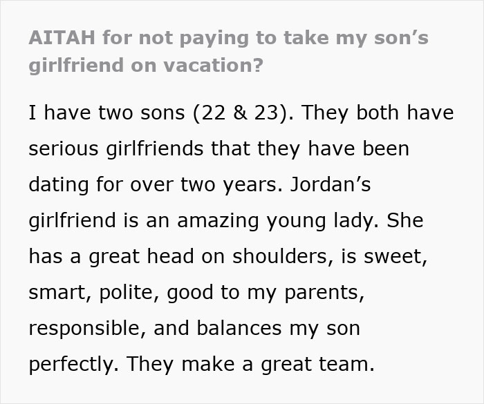 Son Demands Parents Include His &ldquo;Entitled&rdquo; GF On Bahamas Trip, Gets Christmas Canceled Instead
