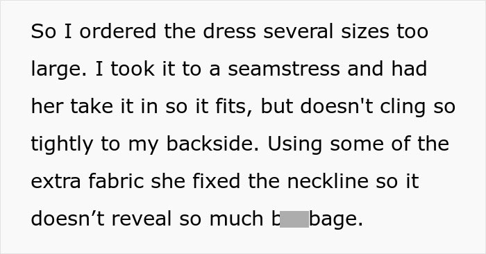 Woman Kicked Out Of Wedding Party For Making Her Dress Slightly More Modest