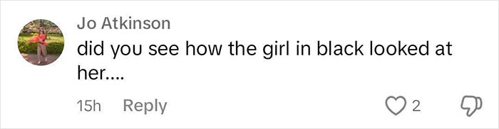 Comment criticizing behavior at Paris ball, referencing a girl in black. Comment criticizing behavior at Paris ball, referencing a girl in black.