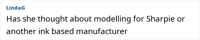 Comment about modeling for ink manufacturers.