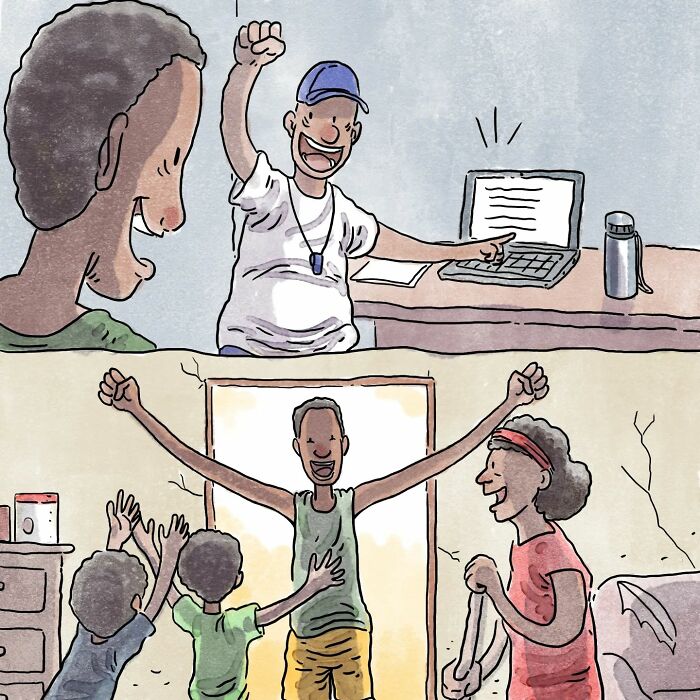 Brazilian Artist Creates Heartbreaking Comics Without Using A Single Word (4 New Stories)