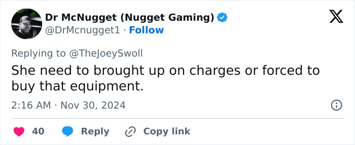 Bodybuilder Joey Swoll Shares Update On Woman “Doing Inappropriate Things” On Gym Equipment Bodybuilder Joey Swoll Shares Update On Woman “Doing Inappropriate Things” On Gym Equipment