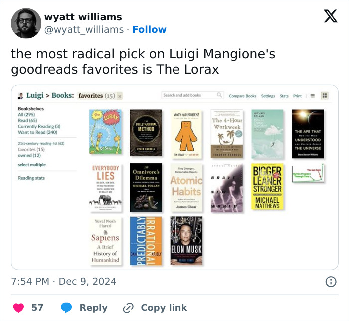 Alleged UnitedHealthcare CEO Assassin Luigi Mangione Goes Viral With These 12 Social Media Posts Alleged UnitedHealthcare CEO Assassin Luigi Mangione Goes Viral With These 12 Social Media Posts