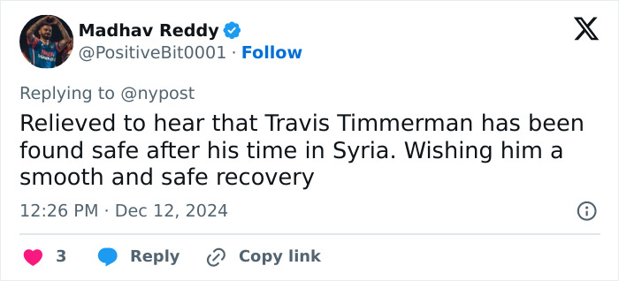 &ldquo;Feeling Well&rdquo;: Missing American Found In Syria After Spending 7 Months In Prison