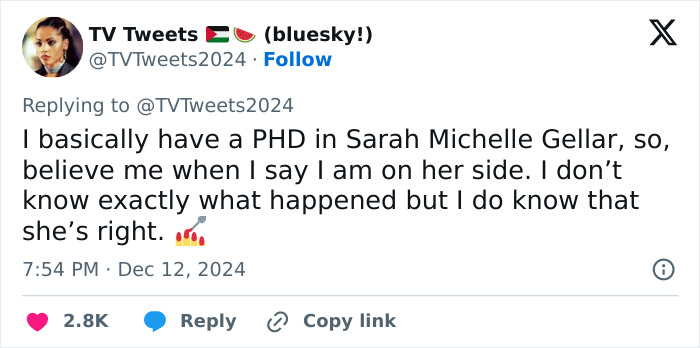 Sarah Michelle Gellar’s Response “Speaks Volumes” About Her Relationship With Jennifer Love Hewitt Sarah Michelle Gellar’s Response “Speaks Volumes” About Her Relationship With Jennifer Love Hewitt