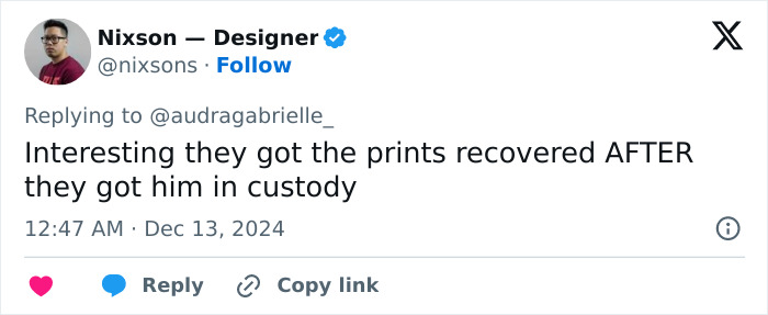 &ldquo;Proof Is In The Pudding&rdquo;: Forensic Expert Reacts To Mangione Fingerprint Conspiracy Theories