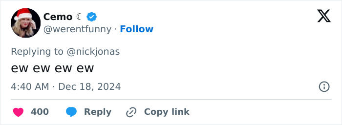 Nick Jonas Fans Threaten To Withdraw Support After His Bizarre Elon Musk Tweet: "Delete This"