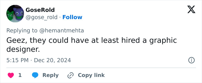 Tweet screenshot discussing graphic design related to billboard war between Christian and atheist groups. Tweet screenshot discussing graphic design related to billboard war between Christian and atheist groups.