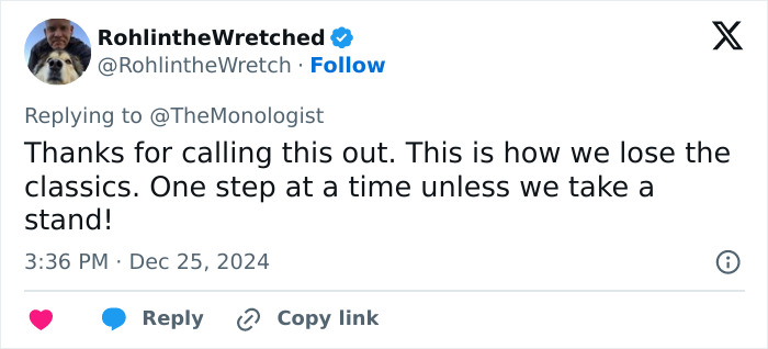 &ldquo;Unforgivable&rdquo;: Amazon Faces Backlash For Airing Altered Version Of Classic Film