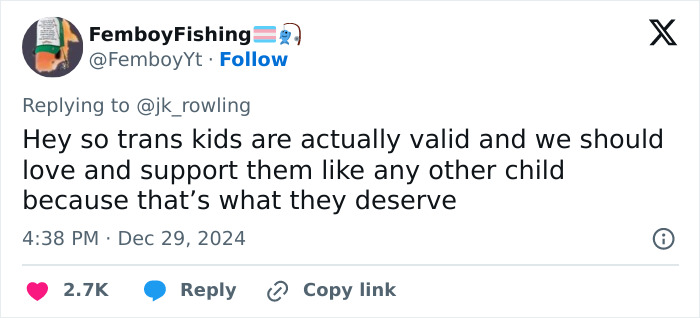 &ldquo;Shame On Her&rdquo;: J.K. Rowling Sparks Controversy With Another Tweet About Trans Children