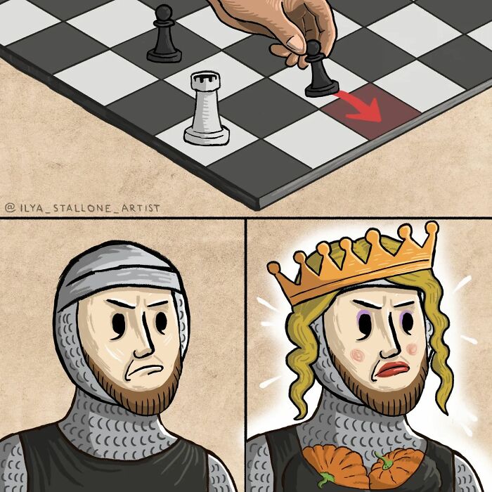 17 Hilarious Comics That Show What Happens When Modern Life Goes Medieval