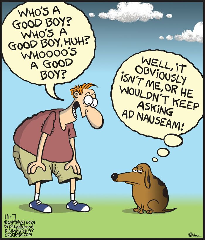 47 Funny One-Panel Comics By Bill Whitehead For A Quick Laugh (New Pics)