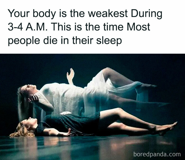 Two women lying on the floor, one in white and the other in black, illustrating an undiscovered fact about sleep vulnerability.