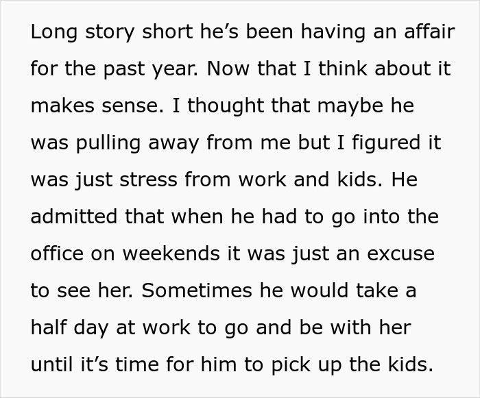 Text reveals husband's affair as real reason behind objections to gay aunt.