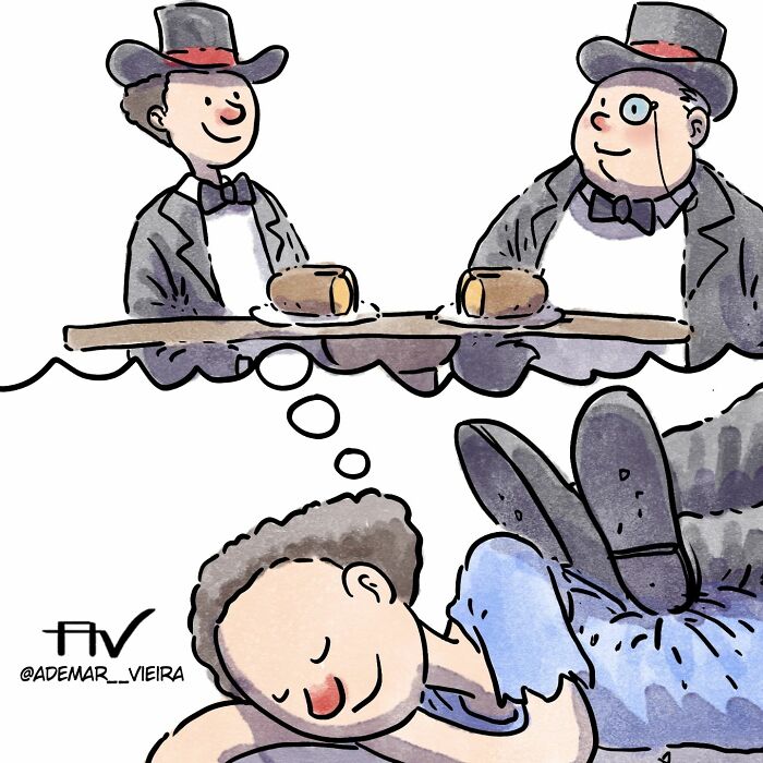 Brazilian Artist Creates Heartbreaking Comics Without Using A Single Word (4 New Stories)