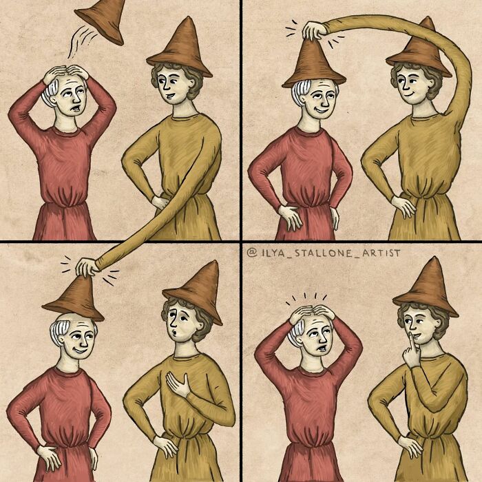 17 Hilarious Comics That Show What Happens When Modern Life Goes Medieval