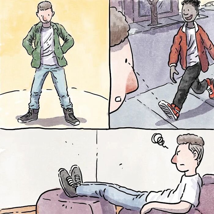 Brazilian Artist Creates Heartbreaking Comics Without Using A Single Word (4 New Stories)